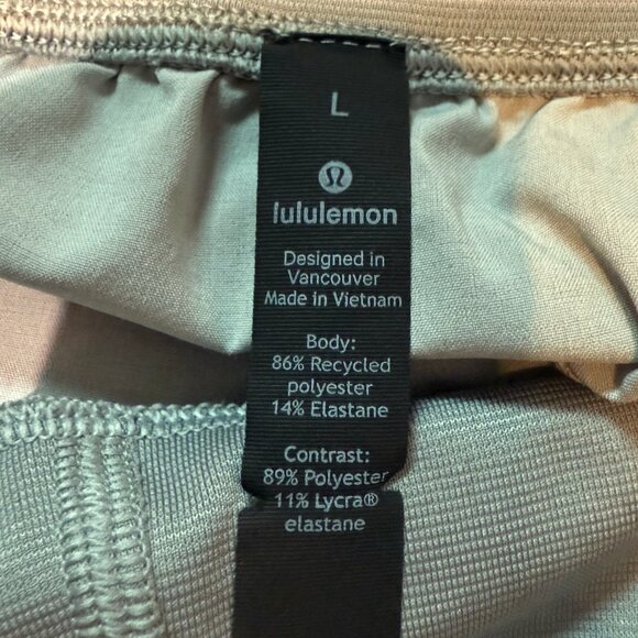 Lululemon T.H.E. Shorts Mens Size Large Gray Performance 11" Drawstring Running - Picture 3 of 10